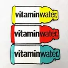 Vitamin Water Iron On Embroidery Patch (Choose Color) for Clothes Bags Jeans
