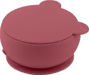 Minikoioi Rose silicone bowl with suction cup