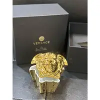 在飛比找蝦皮購物優惠-VERSACE 凡賽斯 LOGO 女王頭 陶瓷收納盒 飾品盒