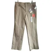 NWT Dockers’ Performance Khaki Mid Rise Metro Pant Curvy 14 M Slimming