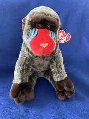 TY Beanie Buddies Collection 14" plush stuffed 2001 CHEEKS the Baboon W/Tag