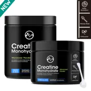 Creatine Monohydrate Powder Muscle Gain 5000mg for Muscle Endurance Explosion