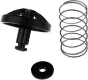 Replacement Anti-Drip System for Coffee Makers, Black and Silver