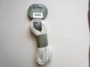 GLADDING 550 WHITE PARACORD -- 25 FEET / METER LENGTH