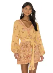 NWT Spell & The Gypsy Revolve Exclusive Dylan Romper in Sunrise - size S