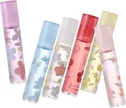 HAKIDZEL 6Pcs Hydrating Lip Oil Gloss for Teens Moisturizing Lip Care Supplies for Dry Lips Women