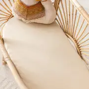 Organic Organic Bassinet Sheet/Change Pad - Oat by Kiin | the memo