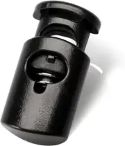 Plastic Cord Lock End Spring Stop Toggle Stoppers Heavy Duty Cord Lock for Lanya