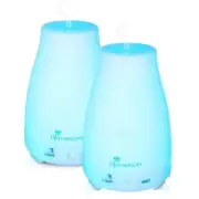 Diffuserlove 2 Pack 200ml Essential Oil Diffuser Ultrasonic Aromatherapy Diff...
