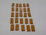 Lego Minifigure Lot Of 25 Pearl Gold Bars