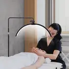 Eyelash LED Moon Floor Light Half Moon Lamp for Lash Extension Beauty Lighting