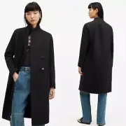 All saints Sidney wool cashmere blend tailored coat U.S 2 $545