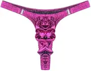 [Generic] Mens Lingerie Gay Thong Men Shiny Pouch Panties G-String Thong
