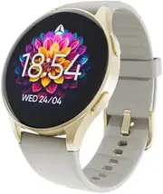 RYZE Gene Smart Watch with AMOLED and GPS Slate Grey + Pink