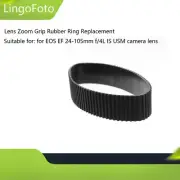 Lens Zoom Grip Rubber Ring Replace for EOS EF 24-105mm f/4L IS USM Camera Lens