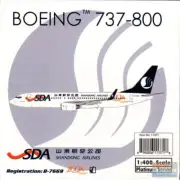 PHX1615 1:400 Phoenix Model Shandong Airlines Boeing 737-800(W) REG #B-7669