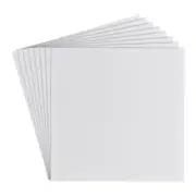 EVA Foam Sheets, [for Cards] - 10x10 Inch 5mm Thickness / White / 8 Pcs