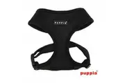 (X-Large (36cm Neck Girth x 50cm - 50cm Breast Girth), Black) - Puppia Soft Mesh Dog Harness Black xl