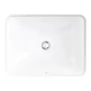 KOHLER Bathroom Sink 20-1/4"L Undermount Vitreous China w/ Overflow Drain White