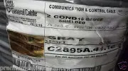 Carol C2895A 16/2C Spiral Shielded Audio/Microphone/Control Cable Gray /50ft