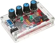 MEFESE ICL8038 High Precision Signal Generator DIY Kit Sine/Triangle/Square/Sawtooth Output 5Hz~400kHz Adjustable Frequency Amplitude