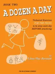 A DOZEN A DAY-MUSIC BOOK 2 PIANO/KEYBOARD TECHNICAL EXERCISES BRAND NEW ON SALE