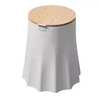 Trash Can Living Room with Lid Luxury Home Toilet Bathroom Kitchen