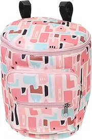 ANDRESLAD Nappy Changing Storage Stroller Hanging Bag Diaper Caddy Basket Stroller Accessories