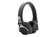 Moki Exo Double Wireless Bluetooth Headphones On Ear Cup Headband w Mic Black