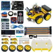 Smart Robot Car Kit Include Ultrasonic Sensor,R3 Board Compatible with Arduin...