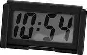 iplusmile Car Digital Clock Tiny Digital Clock Dashboard Car Dash Thermometers Automotive Automobile Auto Timer Monitor Number Plastic Black