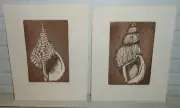 Original Vintage Art Etchings? C.J. McPherson Pair 8 3/4" x 7"