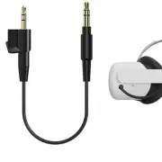 VR Short Audio Cable Compatible with Oculus Quest 2, HTC Virtual Reality, Bose
