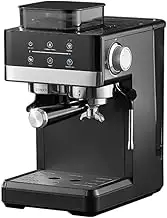 Manual Espresso Machine with Grinder, 20 Bar Expresso Coffee Machines with Milk Frother Steam Wand, Professional Espresso Maker with Removable Water Tank, Cappuccino & Latte Machine for Home