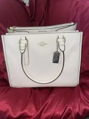 New white coach purse / Crossbody with tags