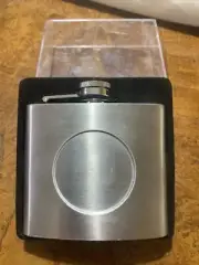 5 oz. Metal Flask Gift Set Stainless Steel New Gift Holiday Men