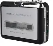 Labymos USB Cassette Player Portable Tape Convert Player Tape to MP3/CD Format Capture MP3 o Music Via USB