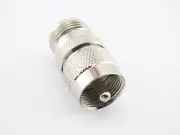Coax Adapter UHF Male to N Female RF Connector - USA Ham Seller