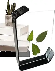 Decorative Picture Frame, Dried Flower Frame - Picture Frame, Dried Flower Display Stand, Dried Leaves, Photo Display, Minimalist Table Decoration for Home, Living Room, Writing Desk