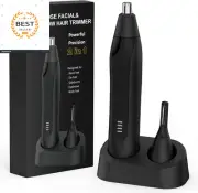 Ear and Nose Hair Trimmer ，Eyebrow & Facial Hair Trimmer for Men Women Rechargea