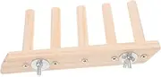 Wooden Cat Stairs 5-Step Cat Wall Shelf Wall Mount Space-Saving Pet Decor