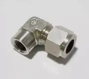 1/2" Tube x 3/8" FNPT 316ss Female Elbow Fitting Ham-Let 770LSS1/2x3/8