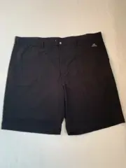 NWT Adidas Climalite Big&Tall Men Black Performance Golf Shorts 50