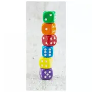 Dice Sixto-Mix (Blue Yellow Green Purple Orange Red) - Dice Set - 6 X W6