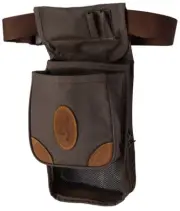 Browning Lona Shell Pouch Large Deluxe With Belt Canvas/ Leather Flint 121388693