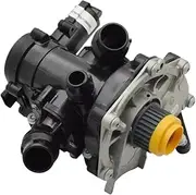 06L121111H 06L121111M Water Pump Thermostat Assembly，Compatible With A3 A4 A6 VW Beetle Golf GTI Passat