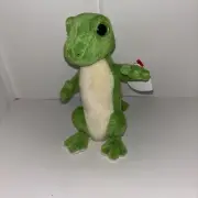 Ty Beanie Baby - GUS the Gecko (Red Eyes) 7" NEW MWMTs Plush Stuffed Animal Toy