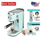 Durable Stainless Steel Espresso Machine with Milk Frother – Barista Quality