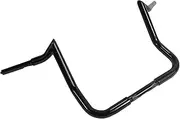 14" Rise Street Glide Ape Hanger Handlebar Ape Hangers Monkey Bar for Harley Touring Electra Glide FLHX FLHT 1986-2025 Models with Batwing Fairng Black 1 1/4" Tube