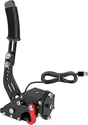 FIT For Rally G29/G27/G25 USB Fit ForLogitechBrake System Handbrake/Drift Adapter Board For PC Hall Sensor SIM300 T500(Black)